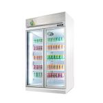 Commercial Beer Soda Soft Drinks And Cold Beverage Upright Display Coolers With