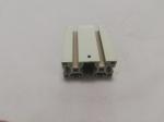 Silver T - Slot Industrial Aluminum Profile Framing System 5 10 12mm Core Hole