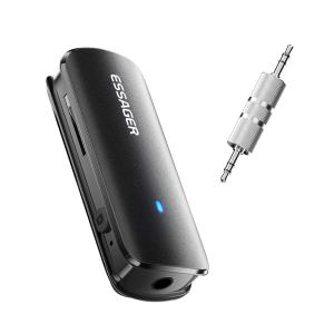 China ESSAGER ES-BT09 Series Female Aux To Bluetooth Adapter 3.5mm 110mAh wholesale