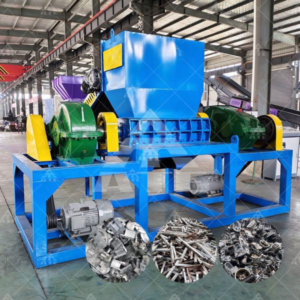 Scrap Metal Recycling Machine Car Body Metal Shredder Aluminum Cans Scrap