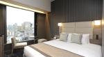 Melbourne resort hotel fit out furniture of bedroom set with laminate wall panel