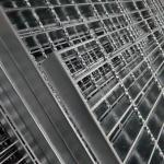 6mm Cross Bar Size Industrial Steel Grating for Garge Heavy Duty Steel