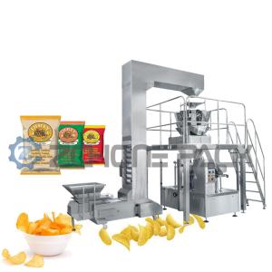 China Fully Automatic Pouches Packing Machine Stainless Steel Food Grade Bags Packaging Equipment wholesale
