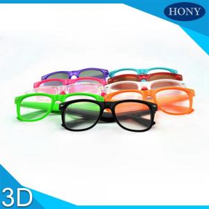 China Fireworks Party 3D Diffraction Glasses Plastic Frame Wholesale LOGO printed Glasses wholesale