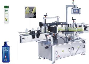 China Automatic Double Sided Sticker Labeling Machine Flat Square Bottle Round Bottle wholesale