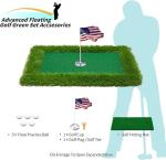 Cages Mats EVA Mini Golf Putting Floating Green Water Play Golf Hitting Mat for