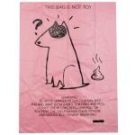 PET eco friendly doggie waste bags poo bag 100% compostable printed poop bag