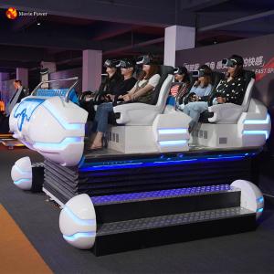 China Indoor Full Immersive Interactive 6 Seats 9D Virtual Reality VR Cinema games Simulator wholesale