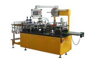 China Recycle Water Plastic Cover Making Machine / Yellow Cup Lid Forming Machine wholesale