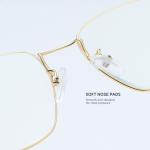 Metal Stainless Steel 140MM Men'S Reading Eyeglasses BSCI Designer Reading