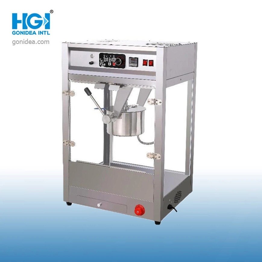 Electric Spherical Popcorn Display Cabinet Popcorn Maker Machine 500W