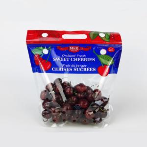 China Anti Fog Fruit Protection OPP Packaging Bag With Slider Zipper Handle wholesale