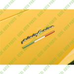 For Ferrari Italian Flag Badge Emblem For Rear Hood Car Sticker Auto Accessories