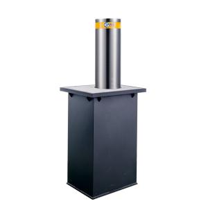 China LED Warning Steel Safety Bollards IP68 Automatic Road Bollard Ascending 3s wholesale