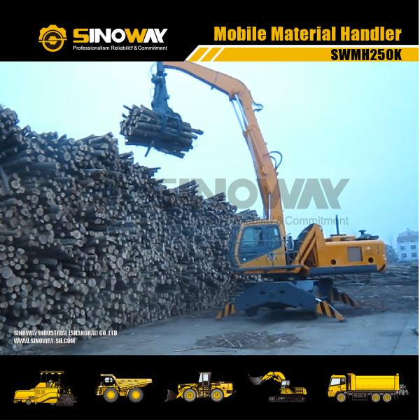 Interchangeable Operation Material Handling Equipment 25 Ton High Performance ISO9001