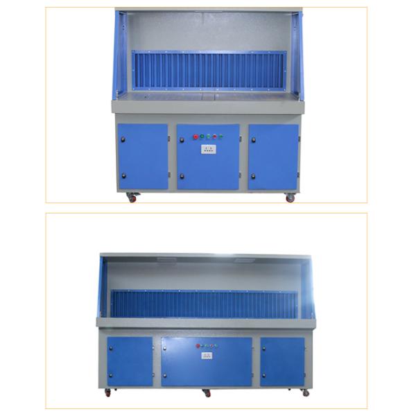 Compact Mobile CNC Plasma Downdraft Table , Downdraft Outfeed Table 200kgs Load ability