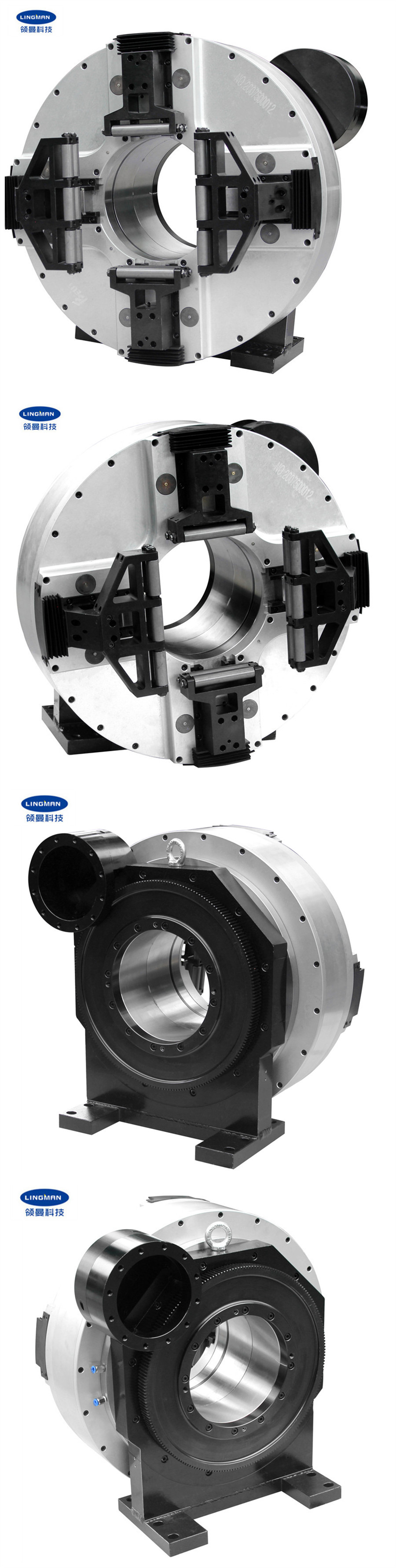 High Accuracy Full Stroke Pneumatic Chuck For CNC Lathe