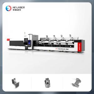 China High Speed 3 Chuck Pipe Laser Cutting Machine For Carbon Steel Pipe Tube wholesale