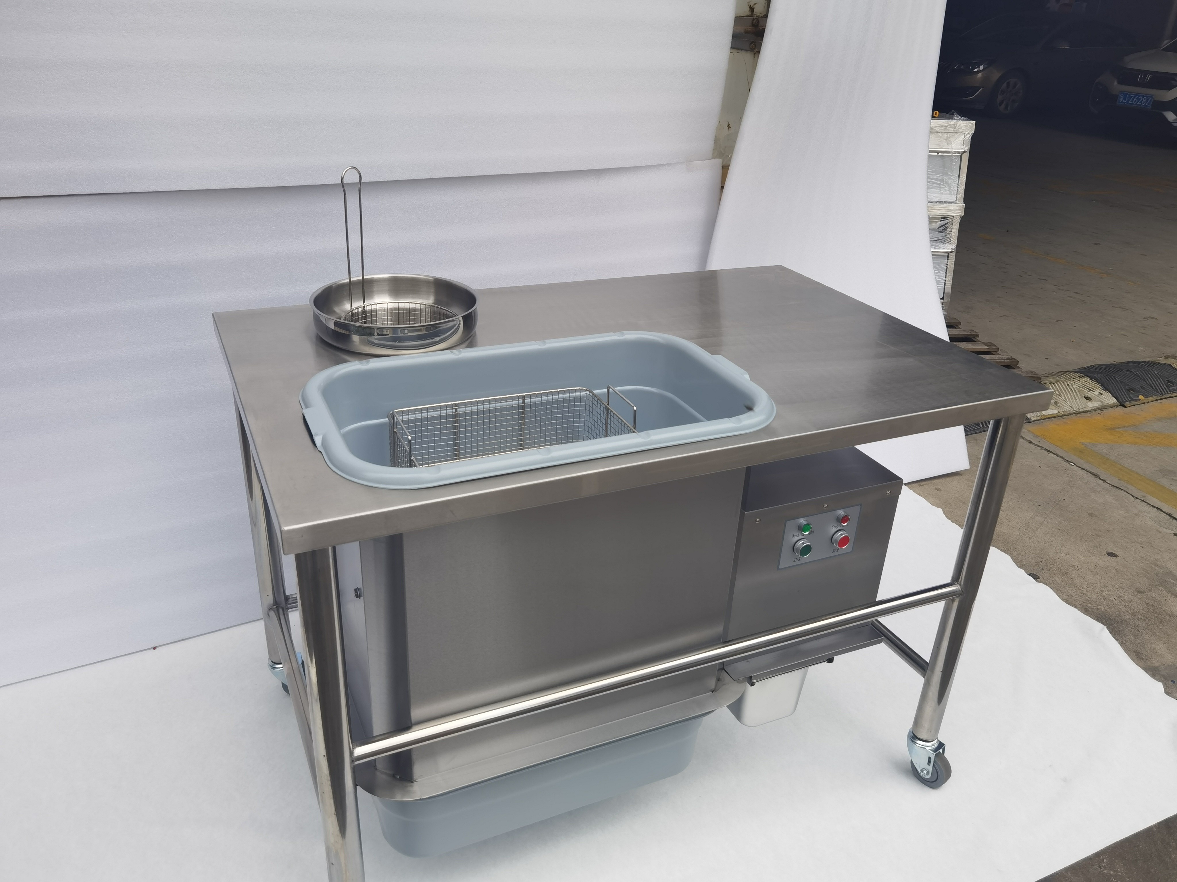 304SUS Automatic Commercial Electric Chicken Breader