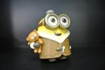 Lovely Minions Figure Cartoon Plastic Bottle For Promotion Gift 16*8*8cm