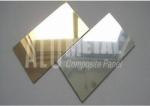 Anodized 4mm 5086 Mirror Aluminum Composite Panel Gold 1570mm Sheet