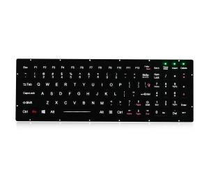 China Military Grade 101 Key Waterproof EMC Keyboard With Backlit Marine wholesale