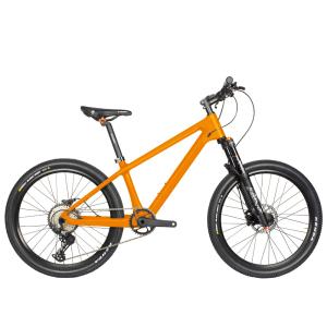 China 24er Kids Sports Bike Full Carbon Childrens Mountain Bike Shimano Group Set wholesale