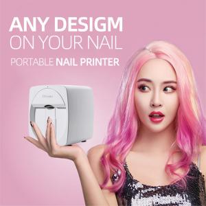 China Nail Printer Salon Beauty Machine Polish Laser Digital Nail Art Printer 21kg on sale