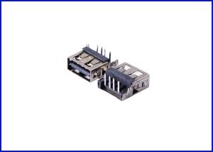 China USB 2.0 A male black housing 4P Connector wholesale