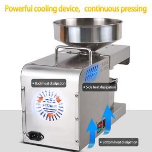 China Mini Avocado Coconut Oil Press 6 KG/H Coconut Oil Press Small Peanut Oil Extraction wholesale