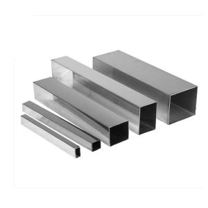 China 201 310 304 Rectangular Seamless Stainless Steel Pipe Square JIS ASTM wholesale
