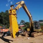 Hydraulic Pulverizer Excavator Demolition Shear Work Efficiency Improved by 15%
