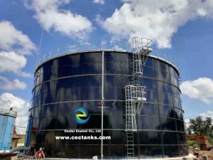 China Bolted Glass Fused To Steel Water Storage Tanks Capacity From 20 M³ To 18000 M³ wholesale