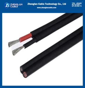 China RED Photovoltaic Solar Cable 4mm2 Fire Resistance Tin Copper Flexible Power DC 1.5KV wholesale