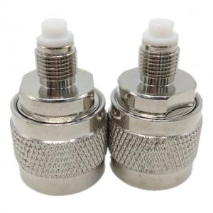 China ROHS FME Female To N Male Straight Audio Rf Coaxial Adapter on sale