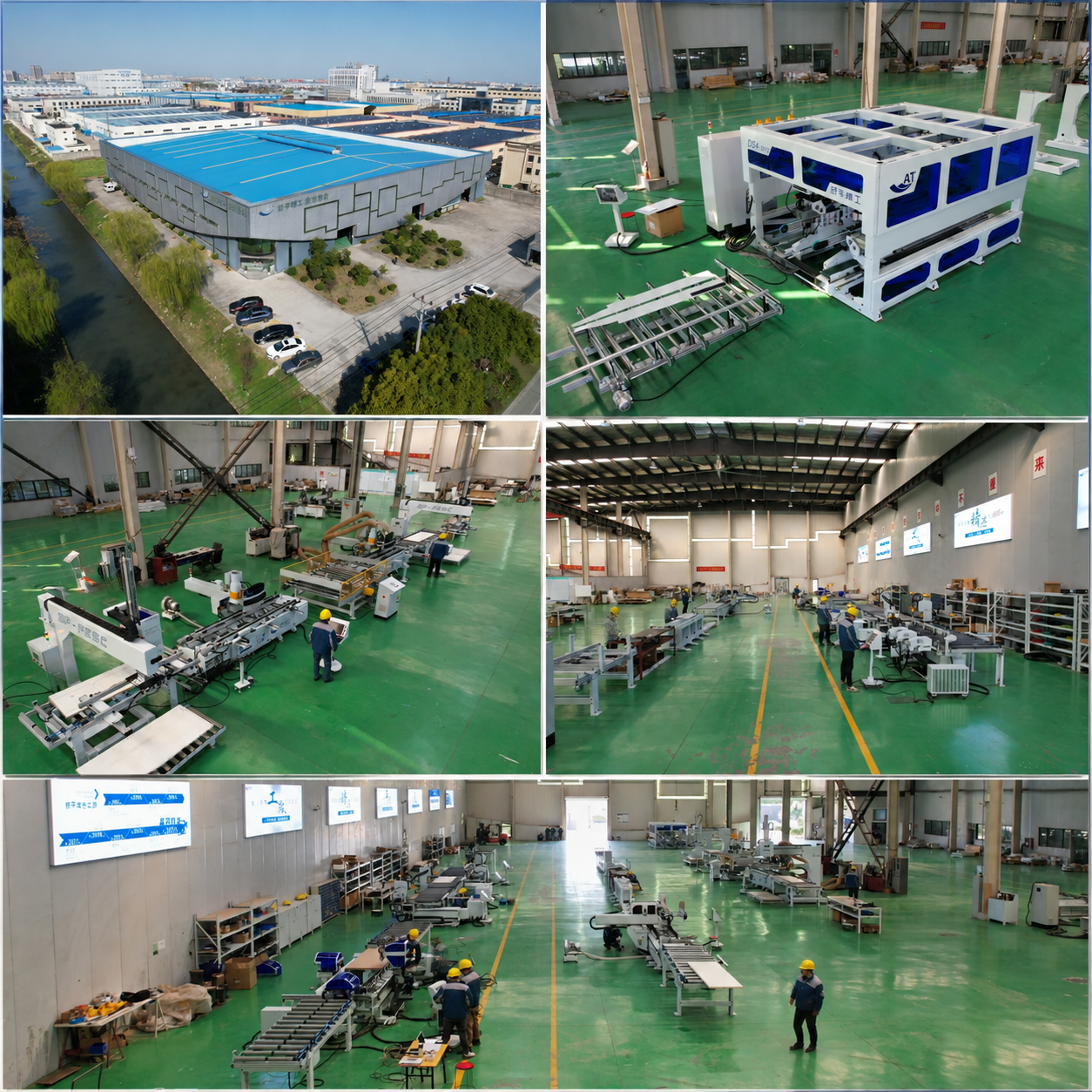 Single Machine Can Be Connected Circular Sawing Machine Metal Wood Door Cutting