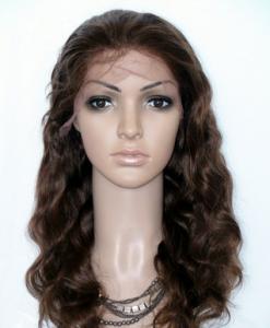 China Wet And Wavy Weave Lace Front Remy Hair Wigs , Tangle Free Hair Extensions wholesale