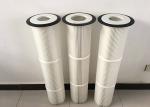 Non Woven Pleated Filter Cartridge Dust Collector Anti Static High Corrosion