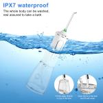 Electric 300ml Cordless Water Flosser Rechargeable Teeth Cleaning