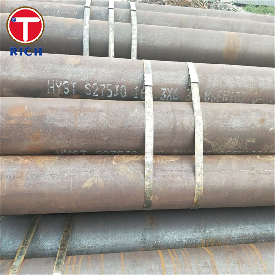 EN 10210-2 S355J0H Hot Rolling Structural Hollow Non-alloy Steel Tube For Structural Purposes