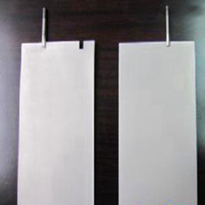 China ASTM B338 Standard Pure Titanium GR1 Polished Surface Treatment Electrodes With 70%~90% Porosity wholesale