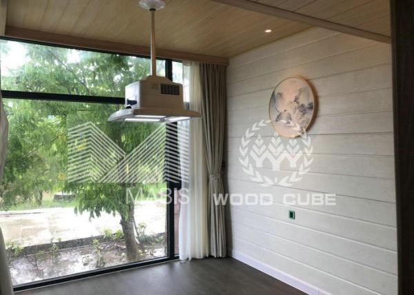 Flat Roof Type Modern Prefab Homes Good Fast Installation Good Earthquake