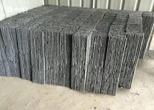 Quality Grey Slate Cultured Stone Decorative Building Materials For Wall Covering / Drain Board for sale
