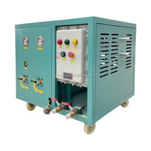 China R1233ZD Water Cooling Low Pressure Refrigerant Recovery Machine For Chiller Service wholesale
