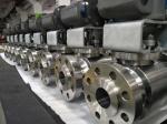 Industrial Forged Ball Valve , Full Port 3 Piece Ball Valve With Straight