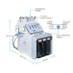 Facial cleaning machine Nubway 6 handle skin whitening shrink pores hydro