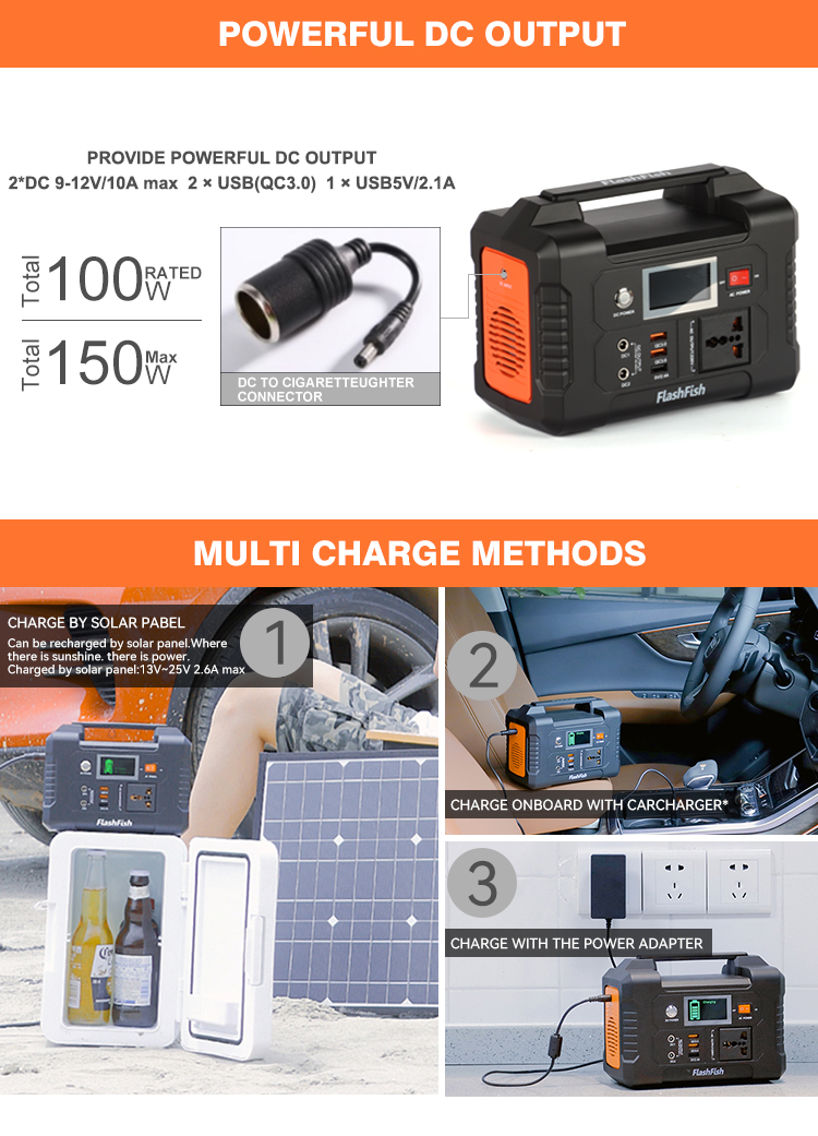 UN38.3 Off Grid PV System 220V AC Portable Power Station Explorer
