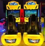32 Inch Luxury Outrun Car Racing Game Machine Coin Op Easy Maintenance