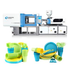China Tableware Plastic Injection Molding Machine Bowl And Plate 48mm 300L wholesale