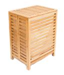 Spacesaving Bathroom Storage Basket Laundry Hamper Bag 100% Bamboo